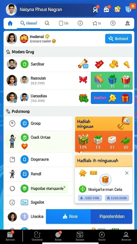 cocol88 - Tangkapan layar menampilkan antarmuka pengguna yang menarik.