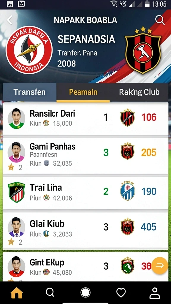 harapjp - Tampilan antarmuka permainan yang intuitif dan mudah digunakan.