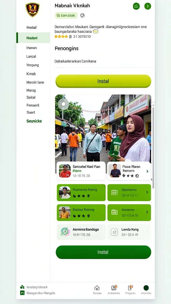 hot985 - Tampilan antarmuka yang intuitif dan menarik.