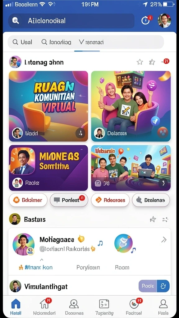 idnseru - Tampilan antarmuka yang ramah pengguna.