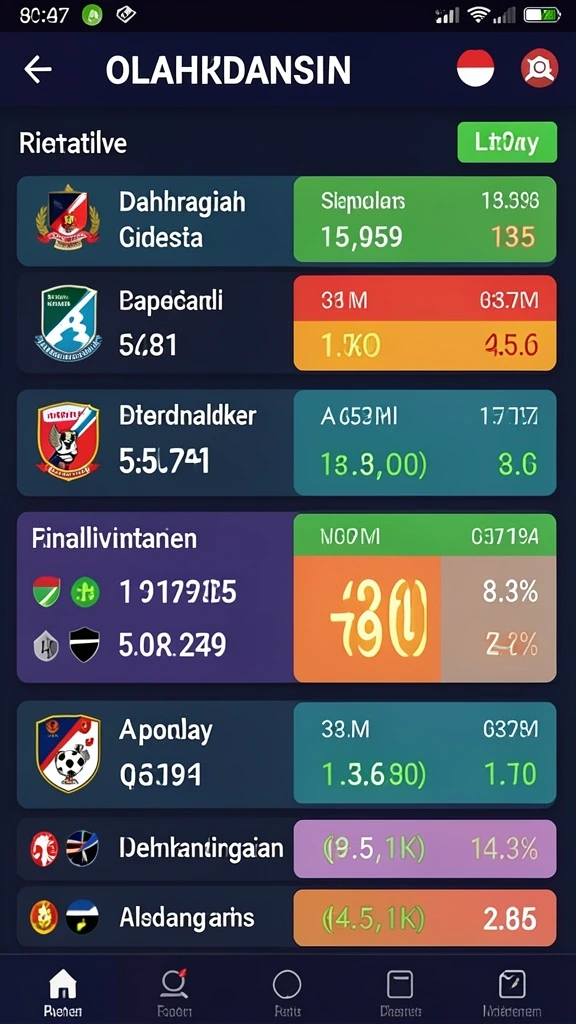 rajacair - Tampilan antarmuka yang intuitif dan menarik.
