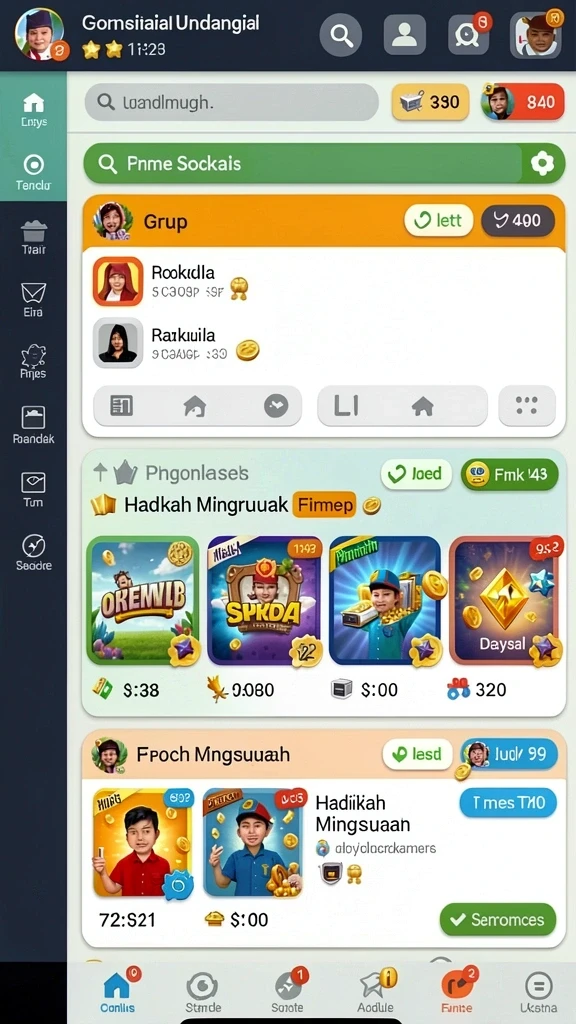 rajasloto - Tampilan antarmuka pengguna yang menarik.