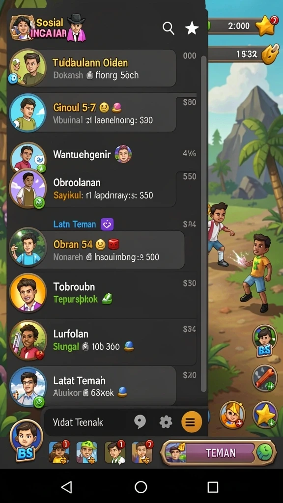 tempur99 - Deskripsi berbagai peta yang bisa dieksplorasi dalam game.